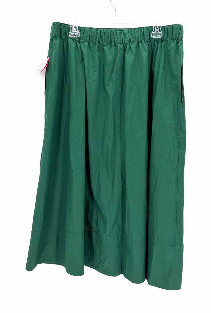 Size XL Talbots Green Cotton Skirt