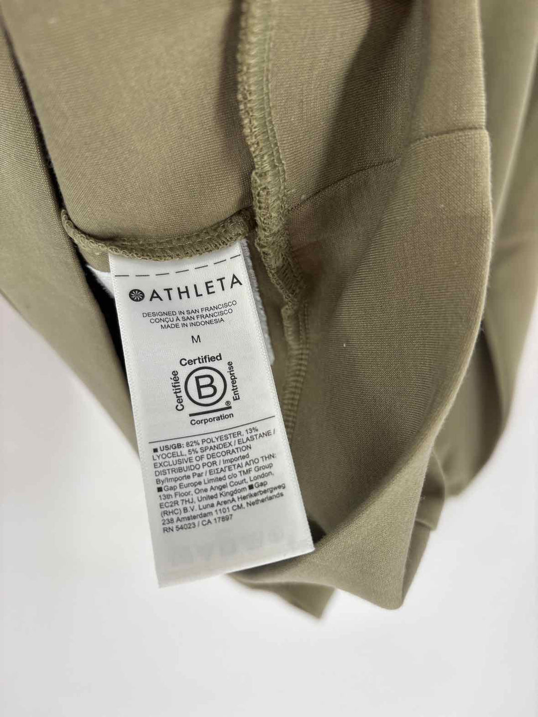 Size M Athleta Olive Sweater