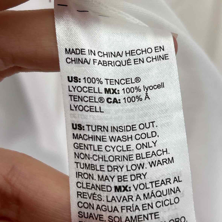 Size 12 Chico's White Shirt