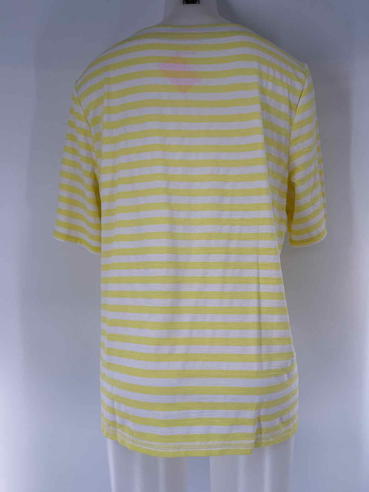 Size XL Talbots Yellow Shirt