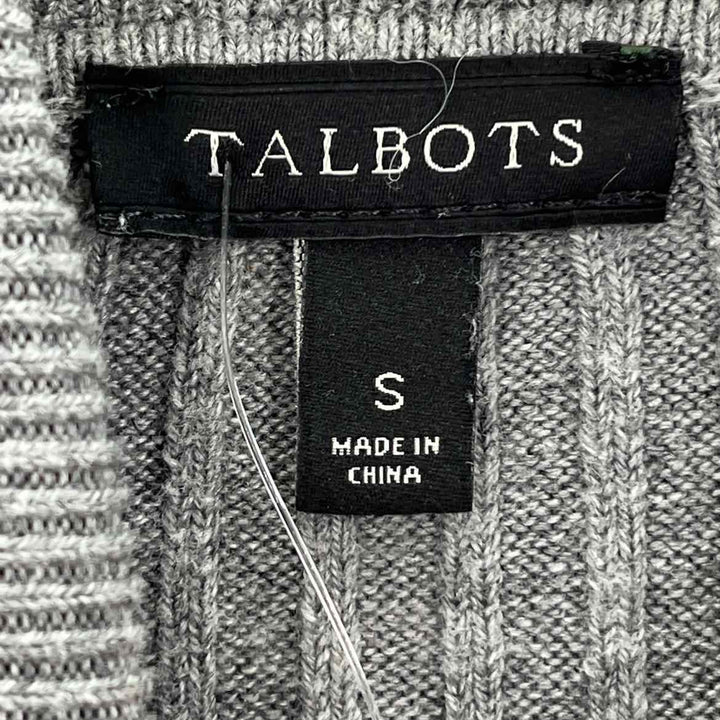 Size S Talbots Gray Sweater