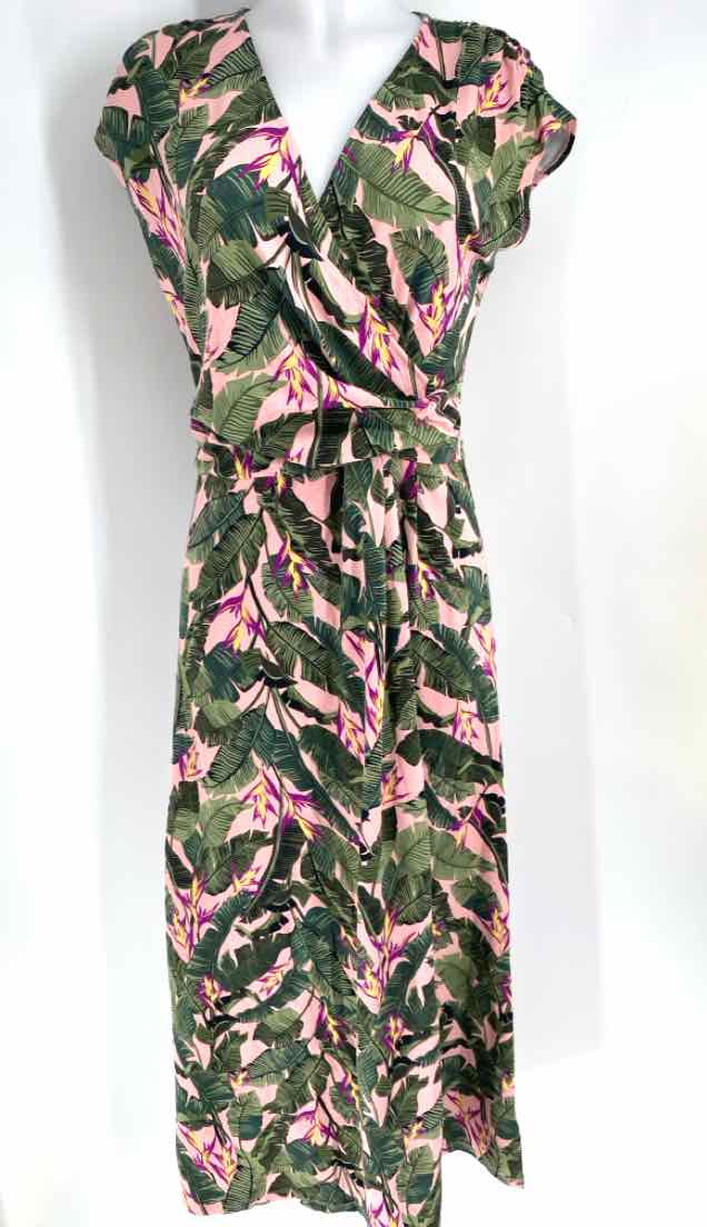 Size S LAND END Green Dress