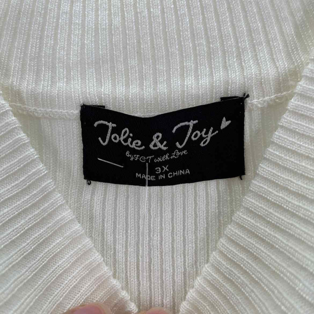 Size 3X Ivory Sweater