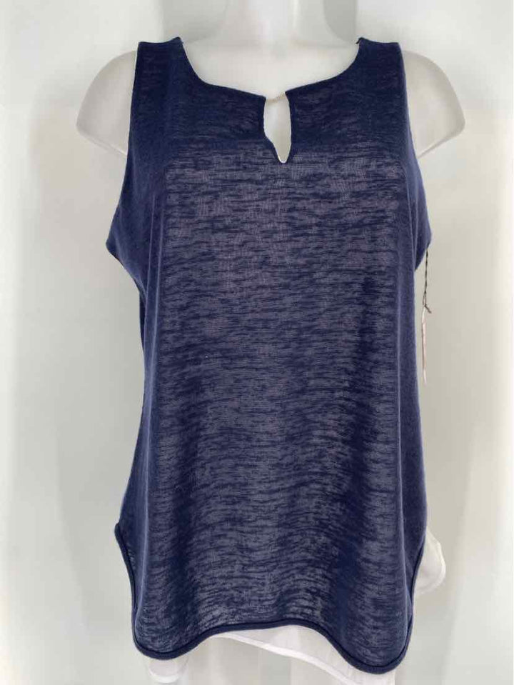 Size L CROSBY Navy Shirt