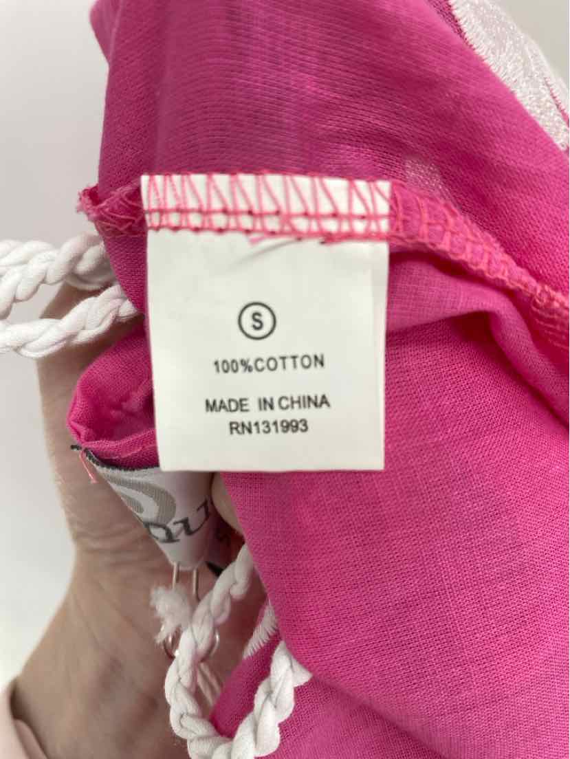 Size S Mud Pie Pink Coverup