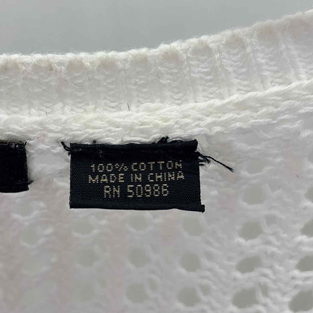 Size M White Knit Sweater