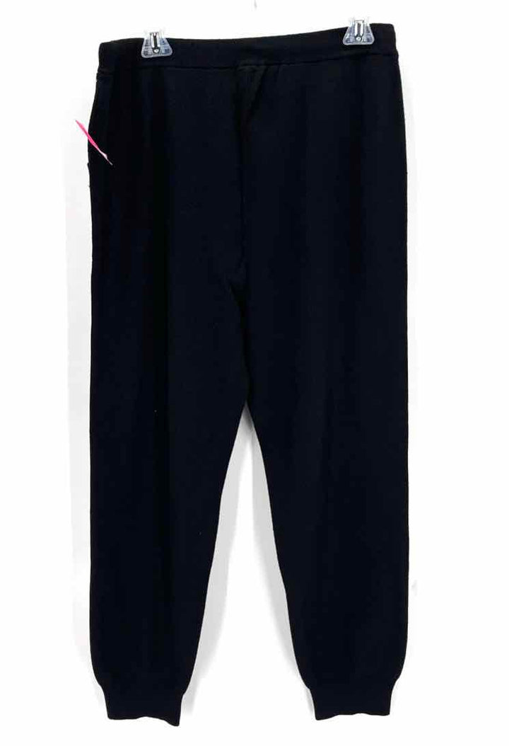 Size M Chico's Black Cotton Cashmere Pants