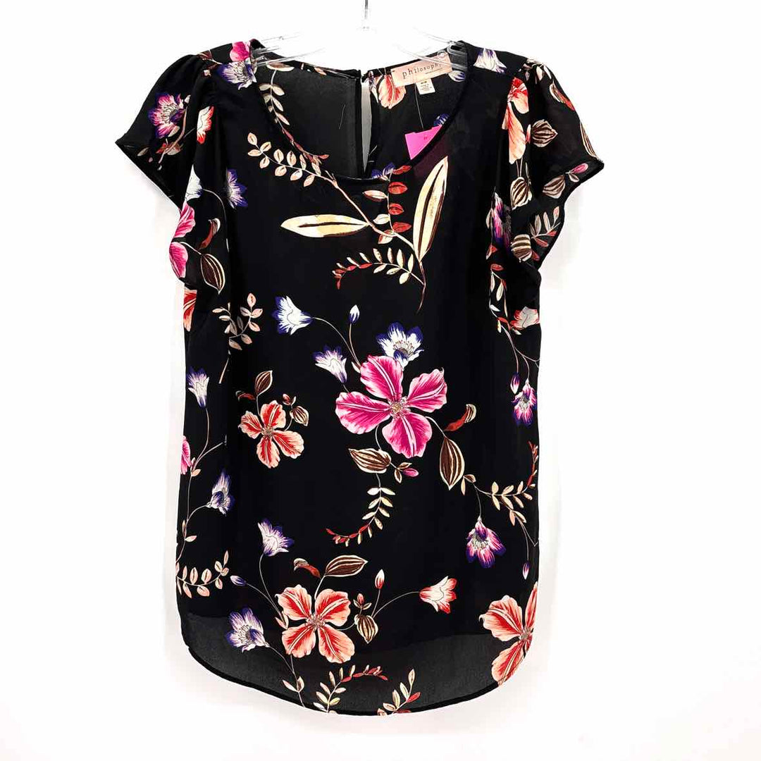 Size M PHILOSPHY Black Shirt