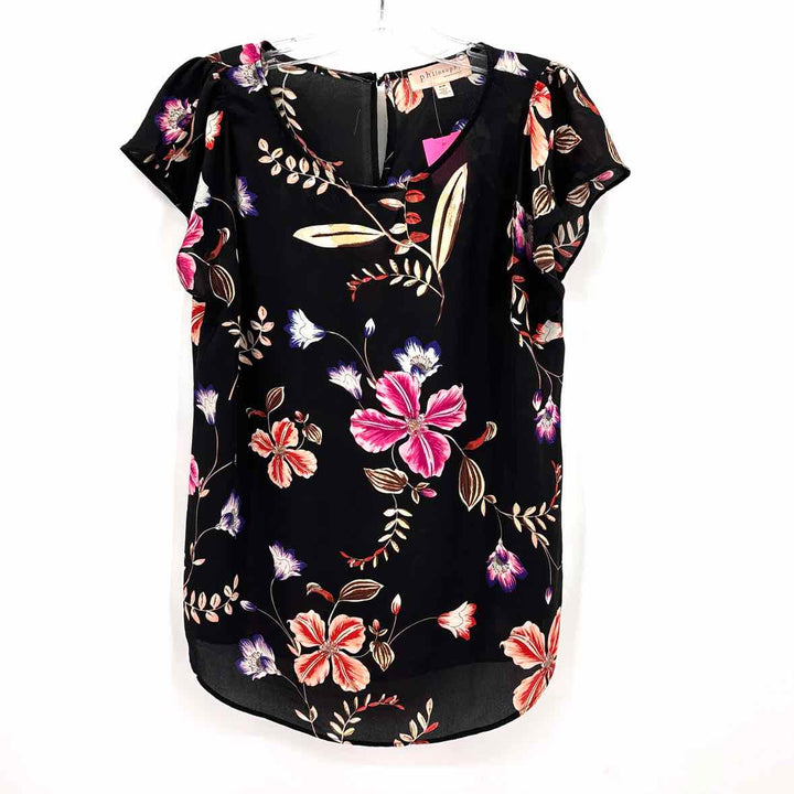 Size M PHILOSPHY Black Shirt