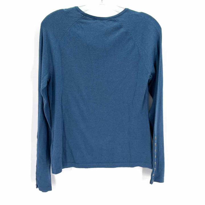 Size S J MCLAUGHLIN Blue Sweater
