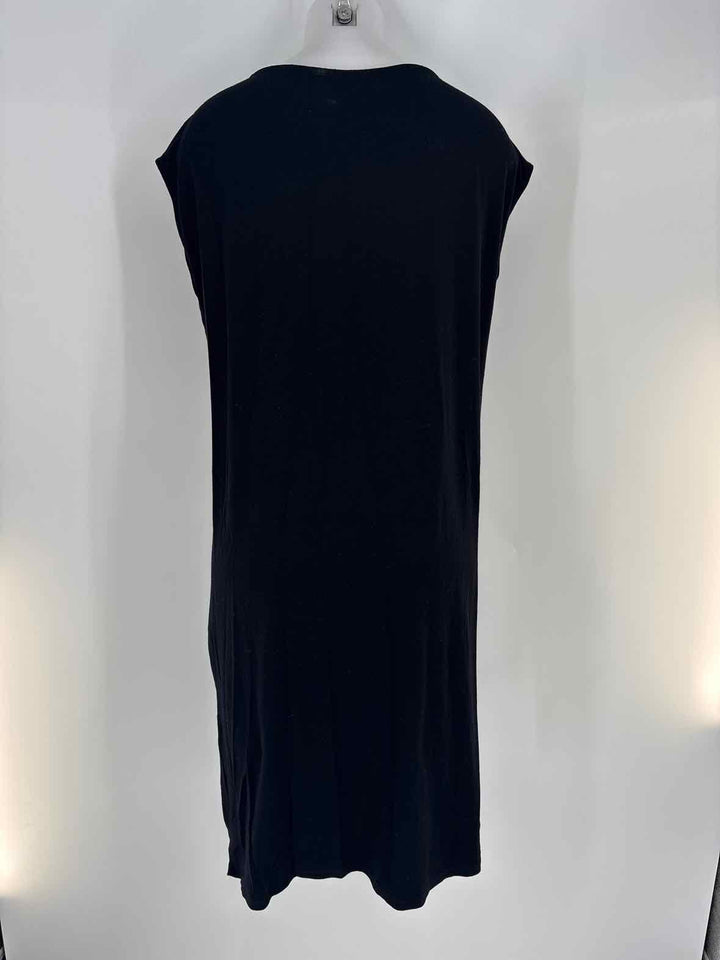 Size M Eileen Fisher Black Dress