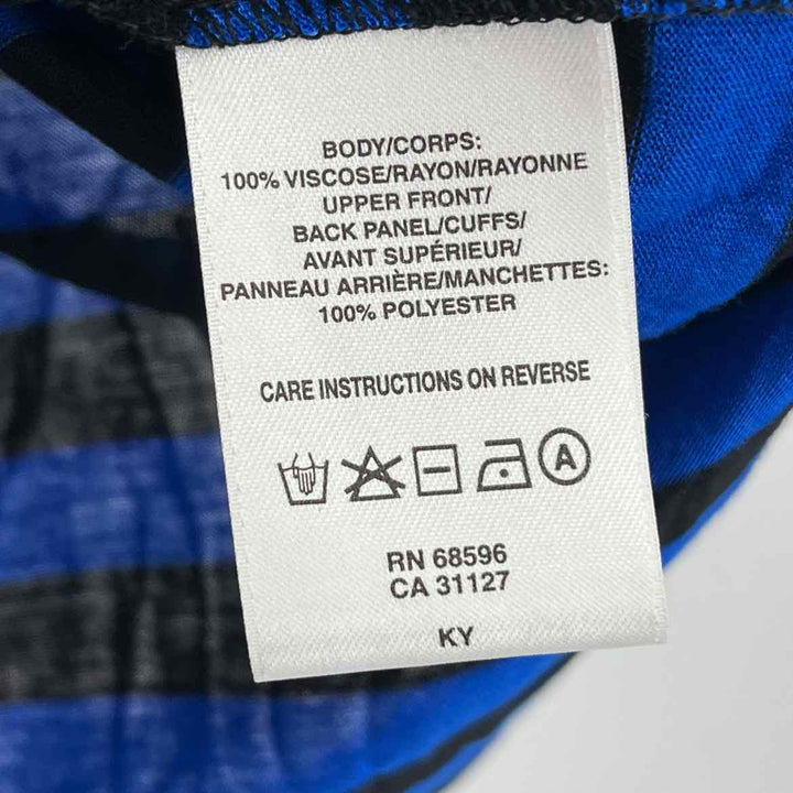 Size XL DKNY Blue Print Shirt