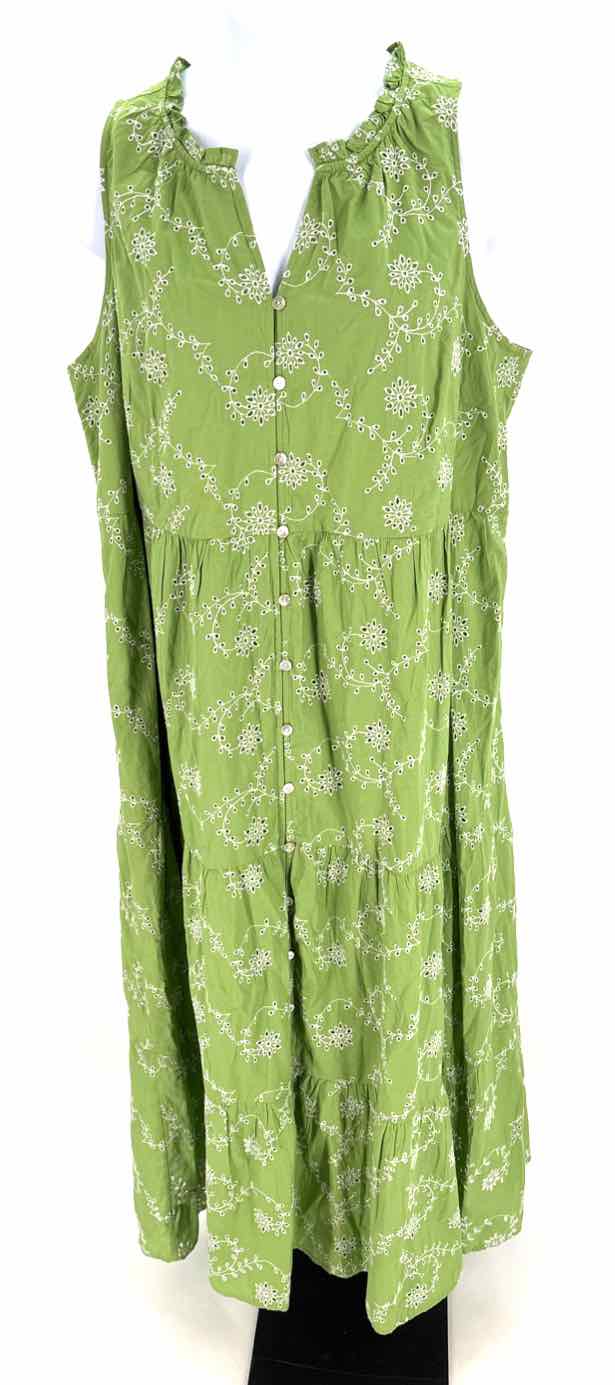 Size XL J JILL Green Dress