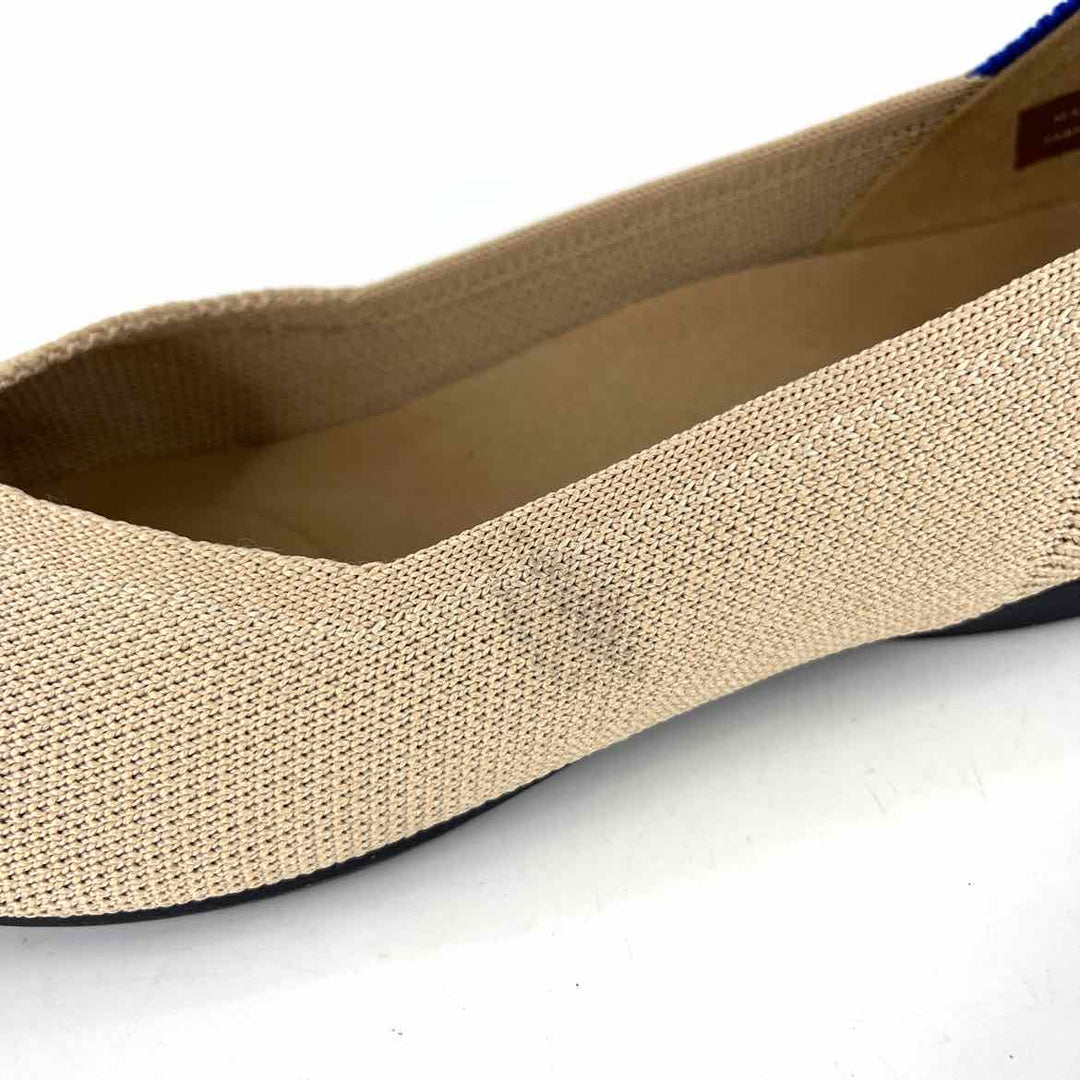 Shoe Size 6 ROTHY'S Tan Flats