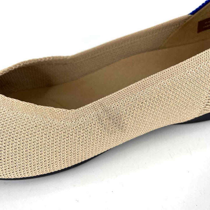Shoe Size 6 ROTHY'S Tan Flats