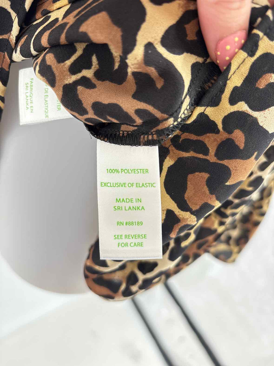 Size S Lilly Pulitzer Brown Print Dress