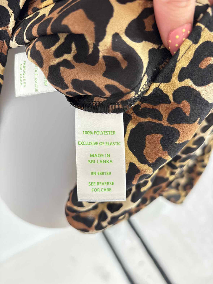 Size S Lilly Pulitzer Brown Print Dress