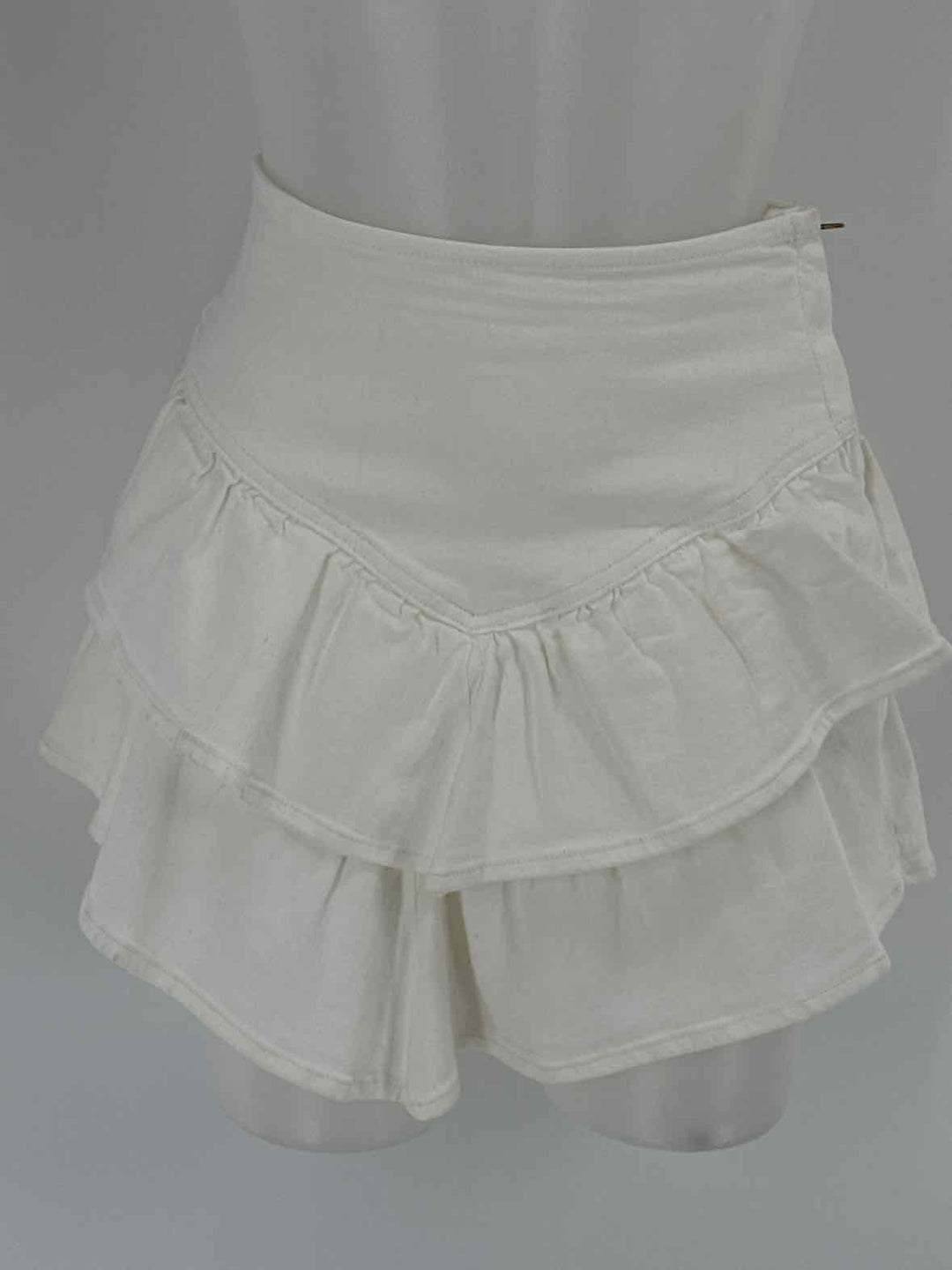 Size 24 MOTHER White Skirt