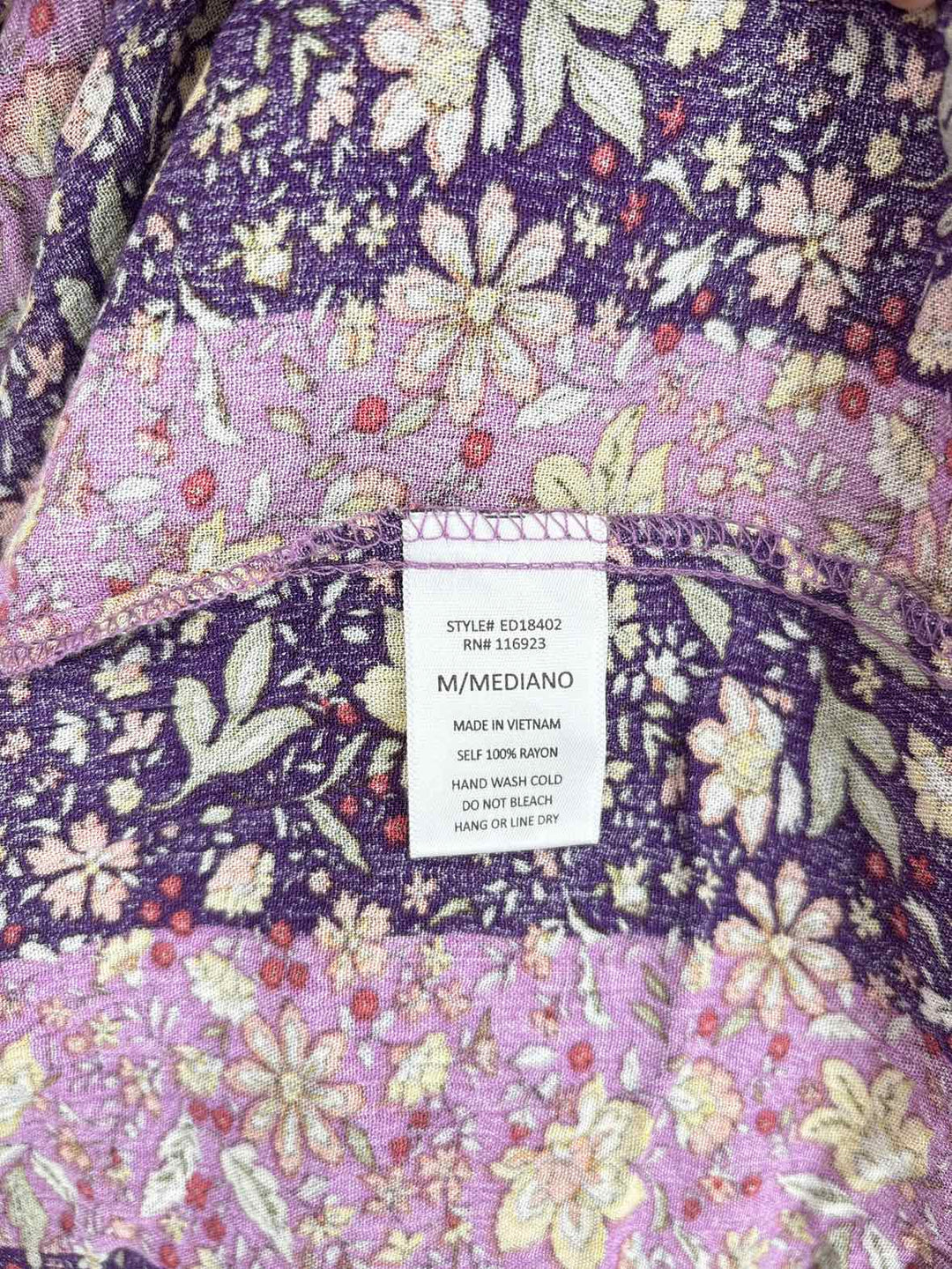 Size M EASEL Purple Dress