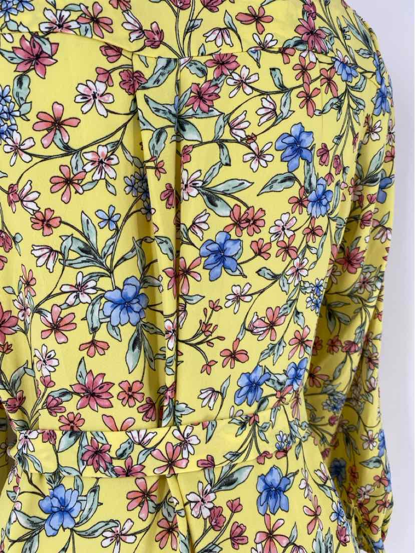 Size 4 NANETTE LEPORE Yellow Dress