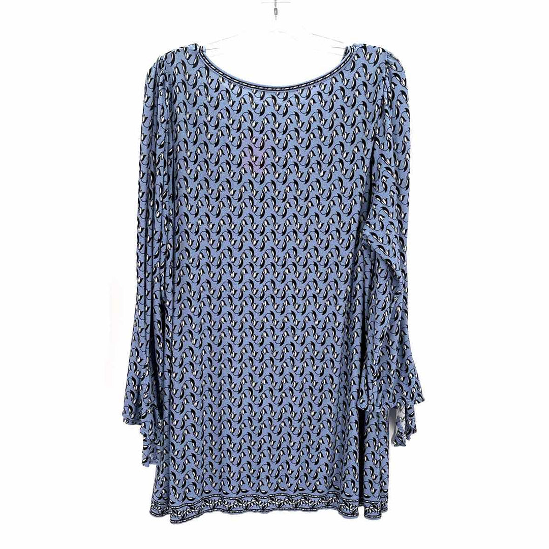 Size 1X MAX STUDIO Blue Shirt