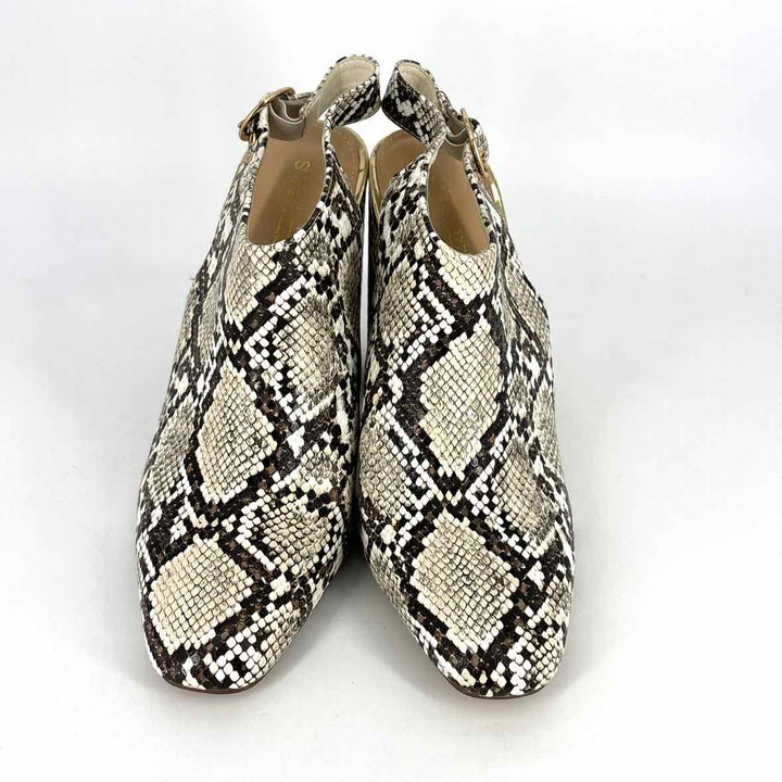 Shoe Size 10 Multi-Color Faux Leather Boots