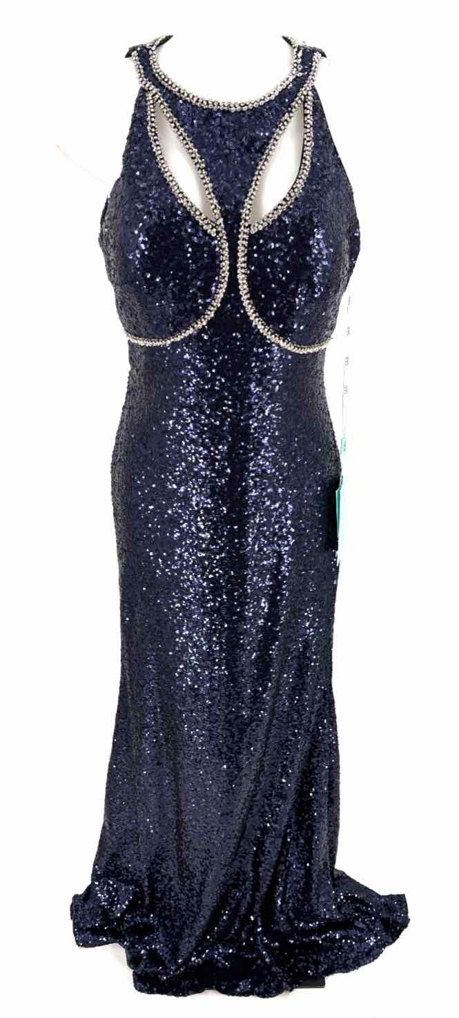 Size XL Navy PROM