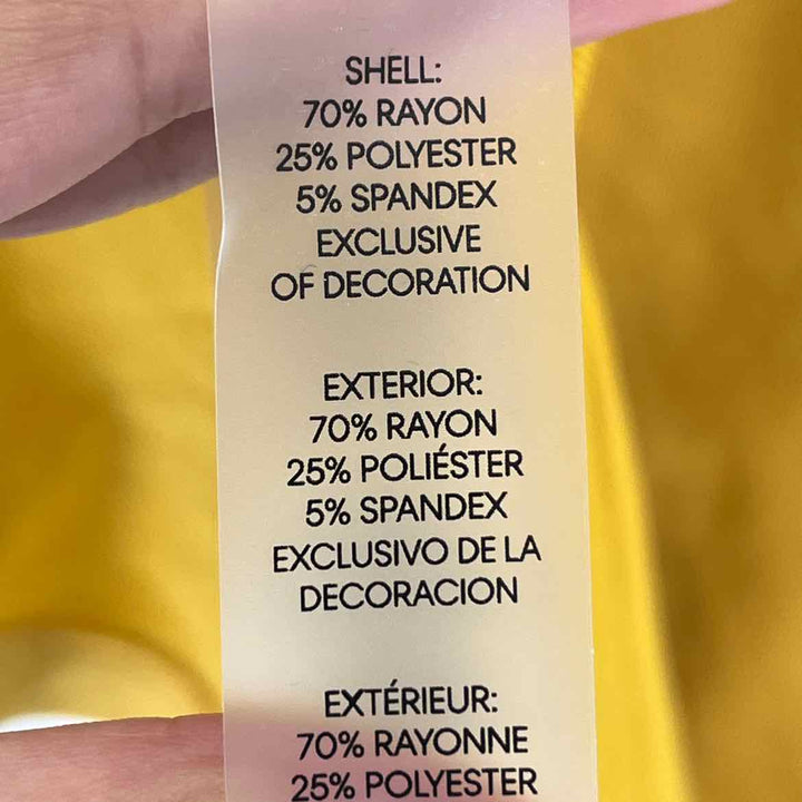 Size L Calvin Klein Mustard Dress