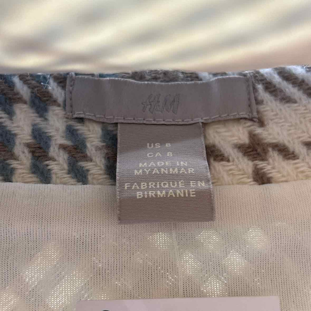 Size 8 H&amp;M Ivory Skirt