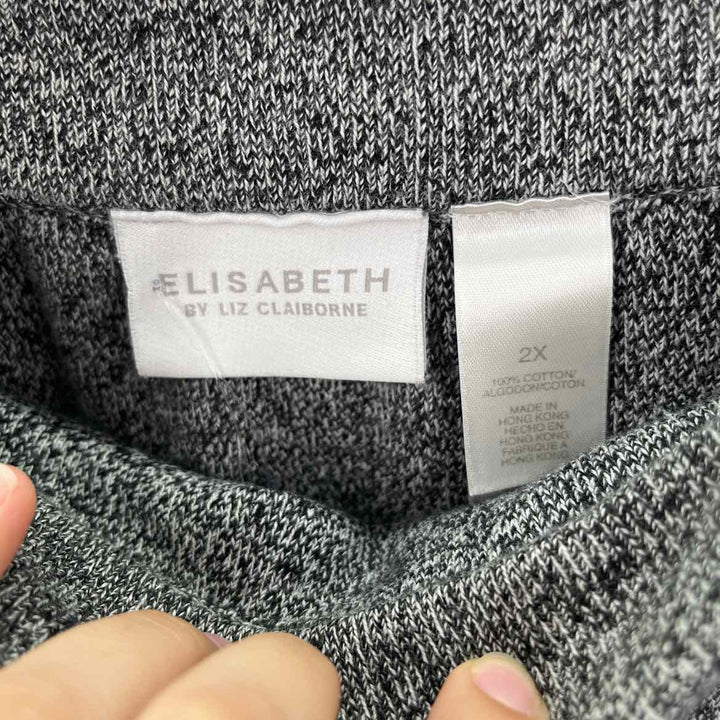 Size 2X Gray Skirt