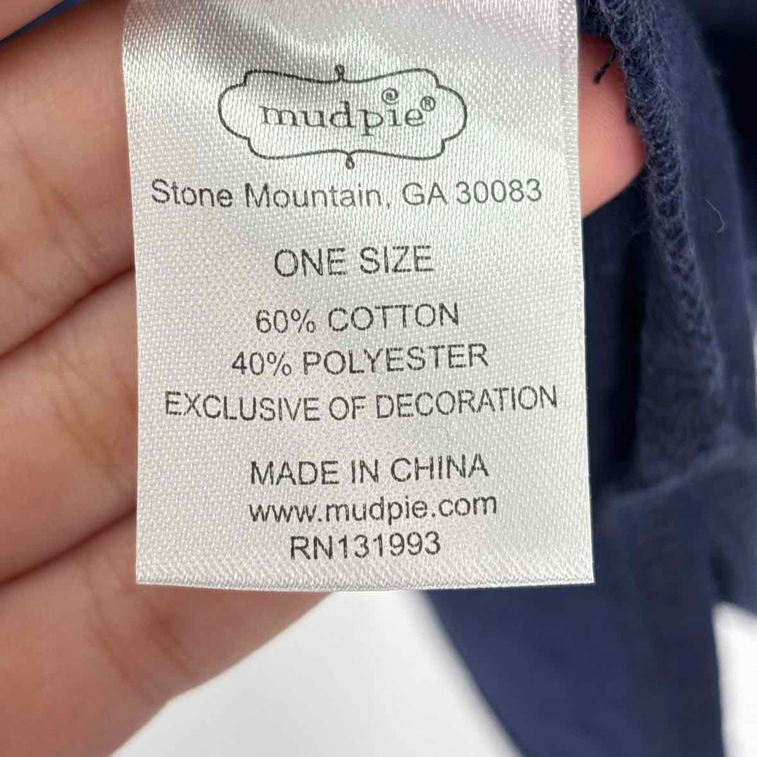 Size One Size Mud Pie Navy Shirt