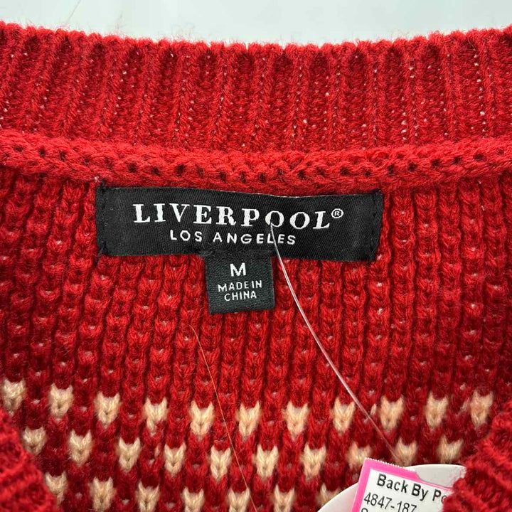 Size M LIVERPOOL Multi-Color Knit Sweater