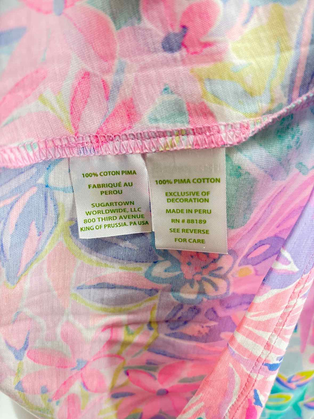 Size L Lilly Pulitzer Multi-Color Dress