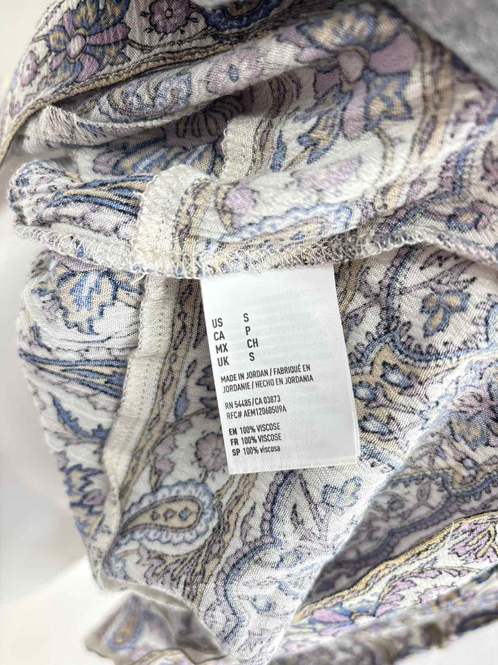 Size S AMERICAN EAGLE Purple Print Dress