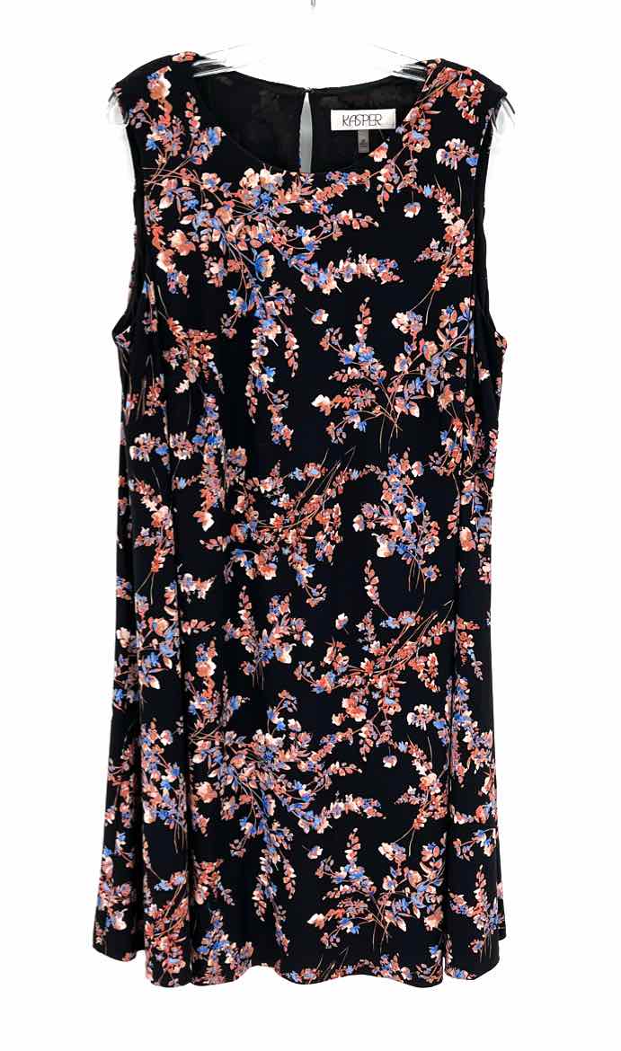 Size 2X KASPER Black Dress