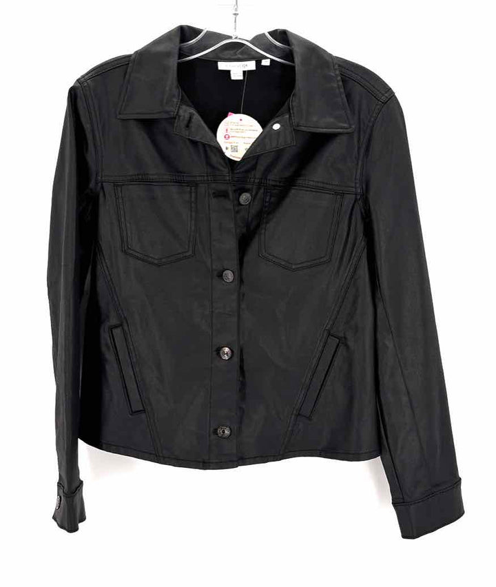 Size S Chico's Black Polyester Jacket