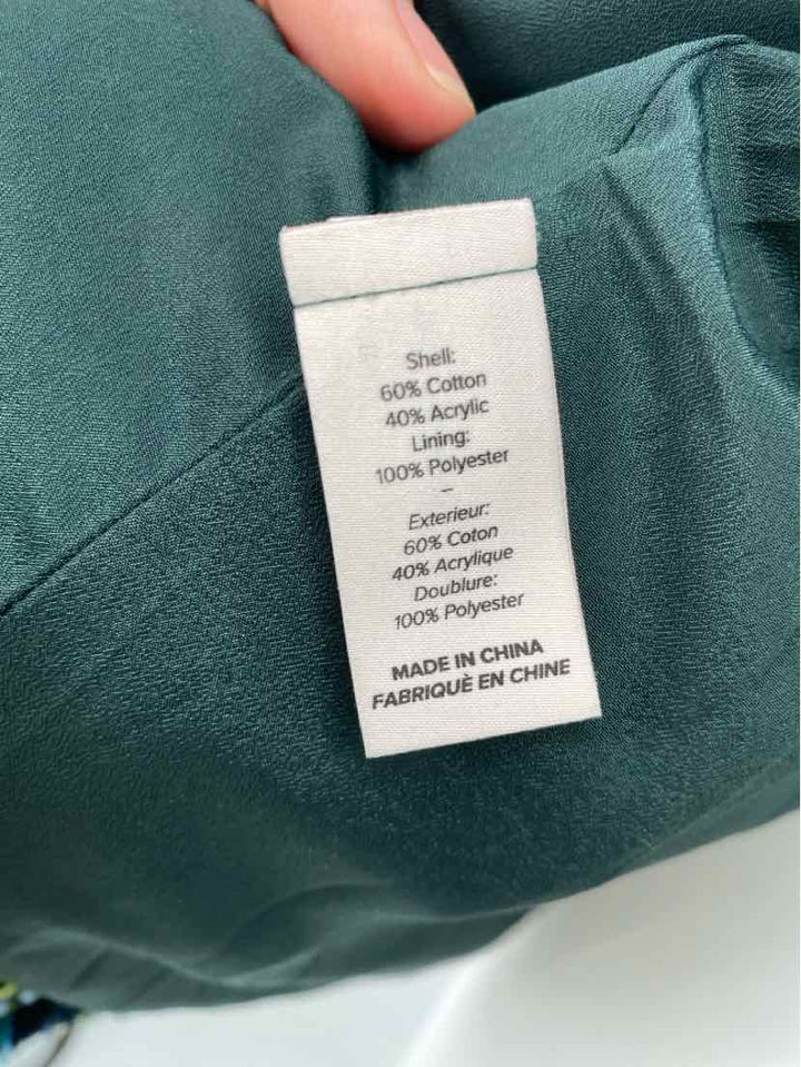 Size 0 CINQ DE SEPT Green Blazer