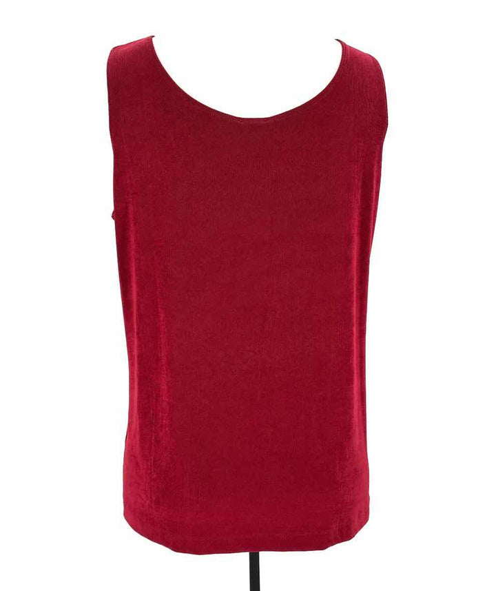 Size L Chico's Burgundy Shirt