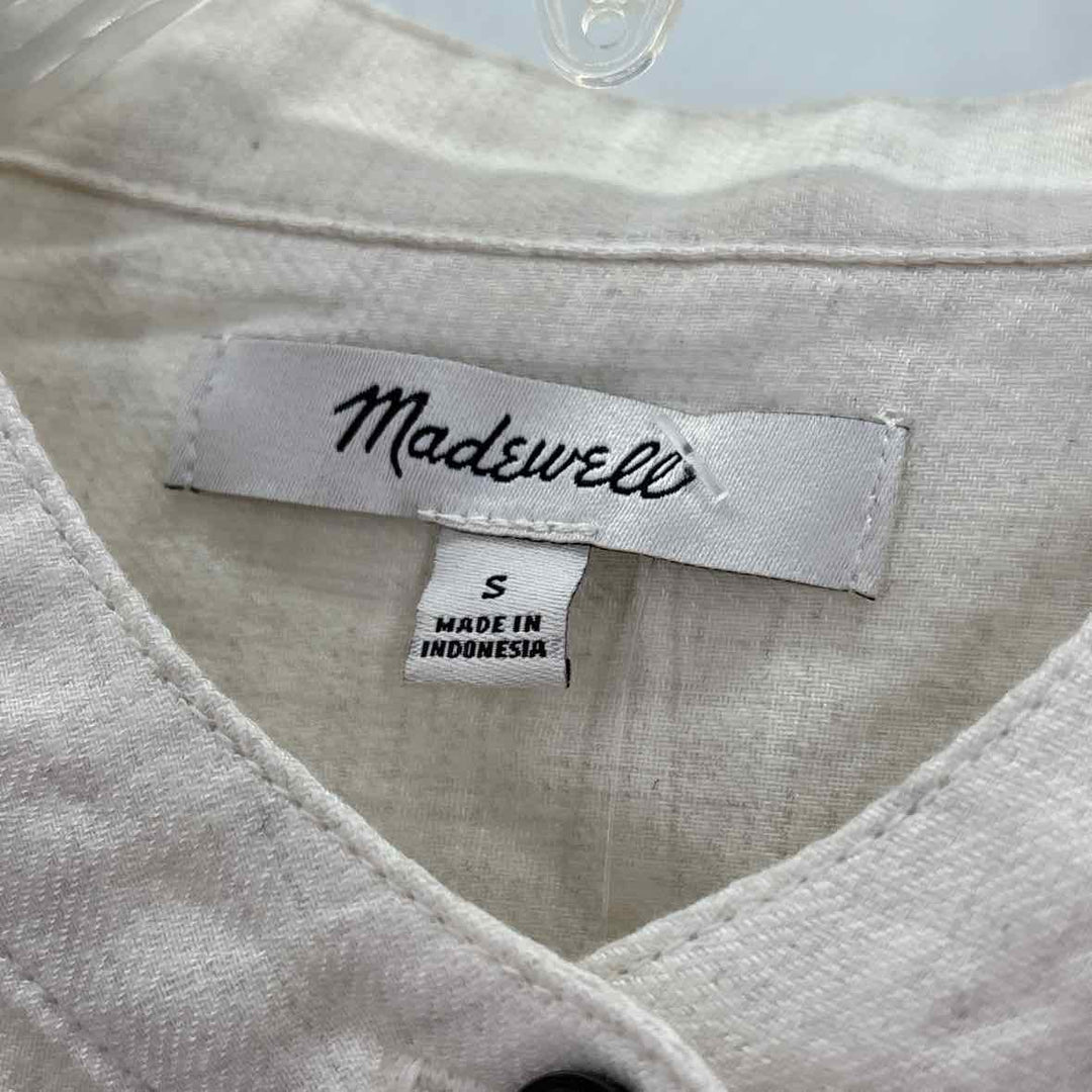 Size S MADEWELL Ivory Shirt