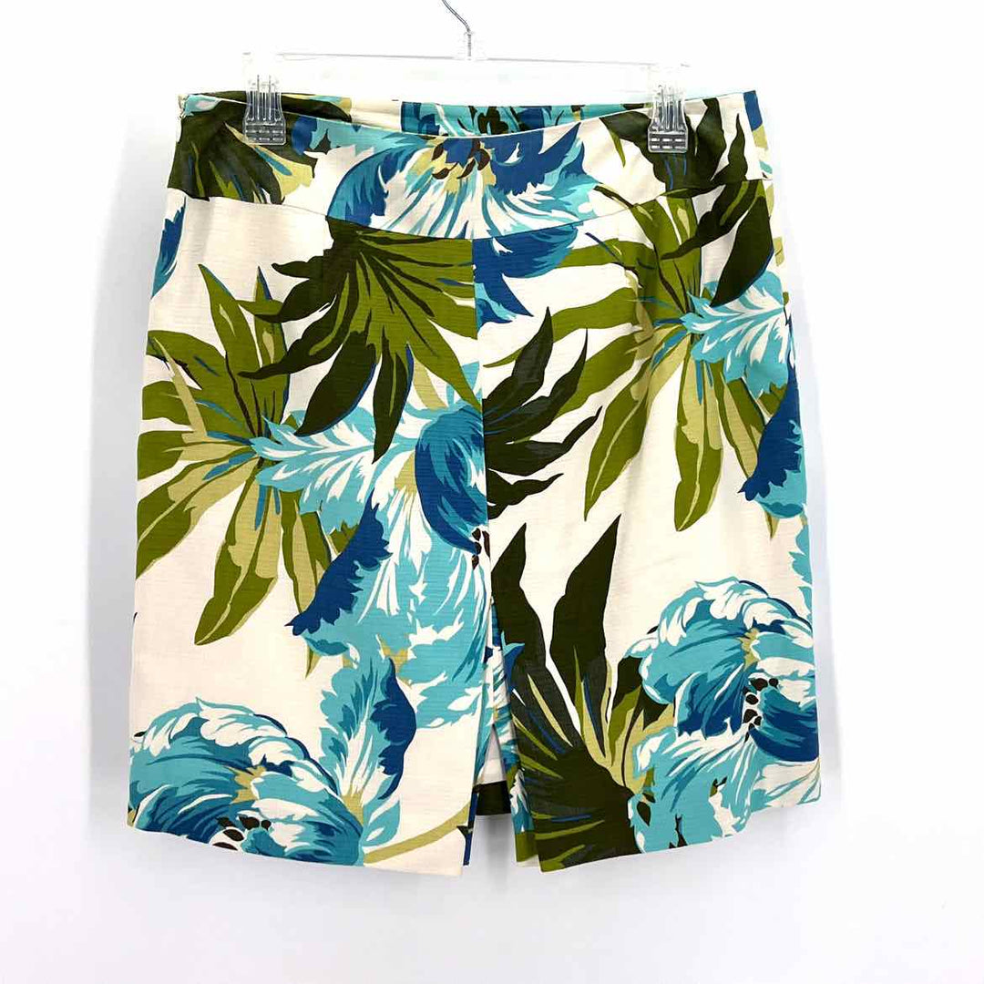 Size 8 LOFT Multi-Color Skirt