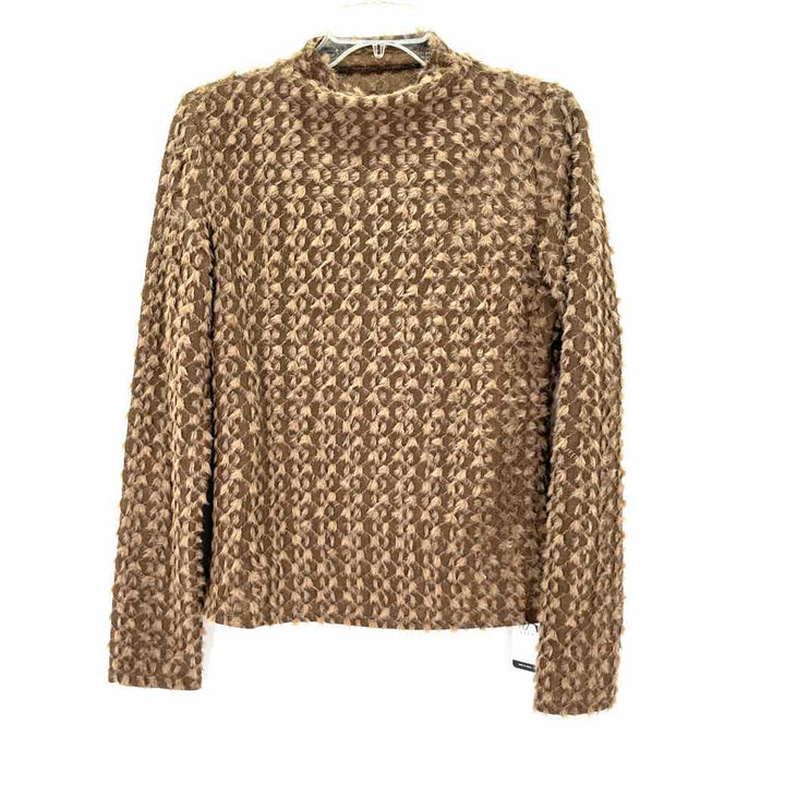 Size L Brown Knit Shirt