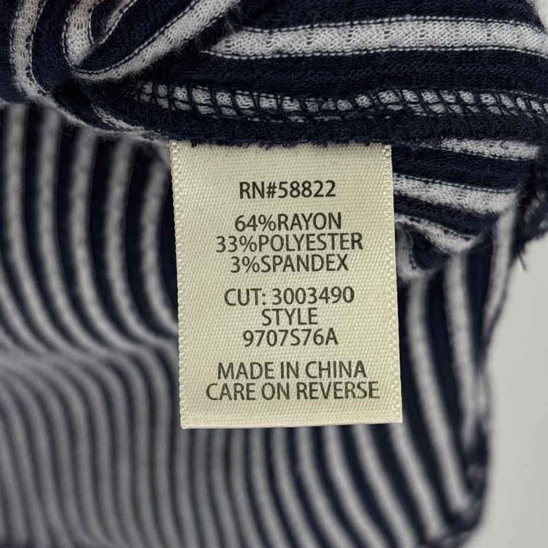 Size L MAX STUDIO Navy Shirt