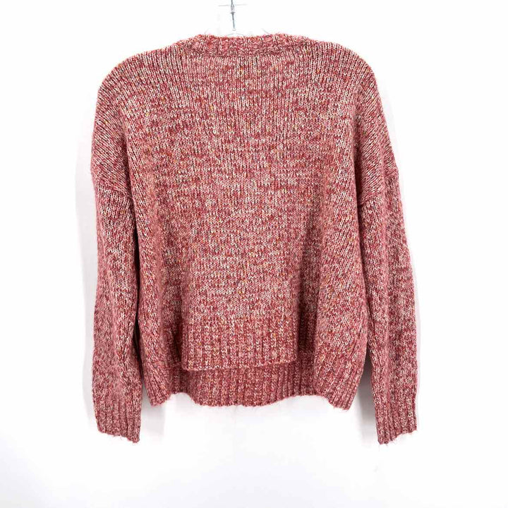 Size M CABI Peach Knit Sweater