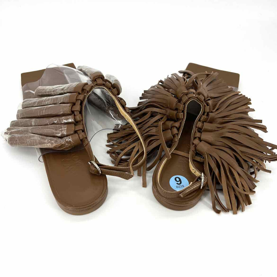 Shoe Size 37 Tan Leather Luxury - Sandals