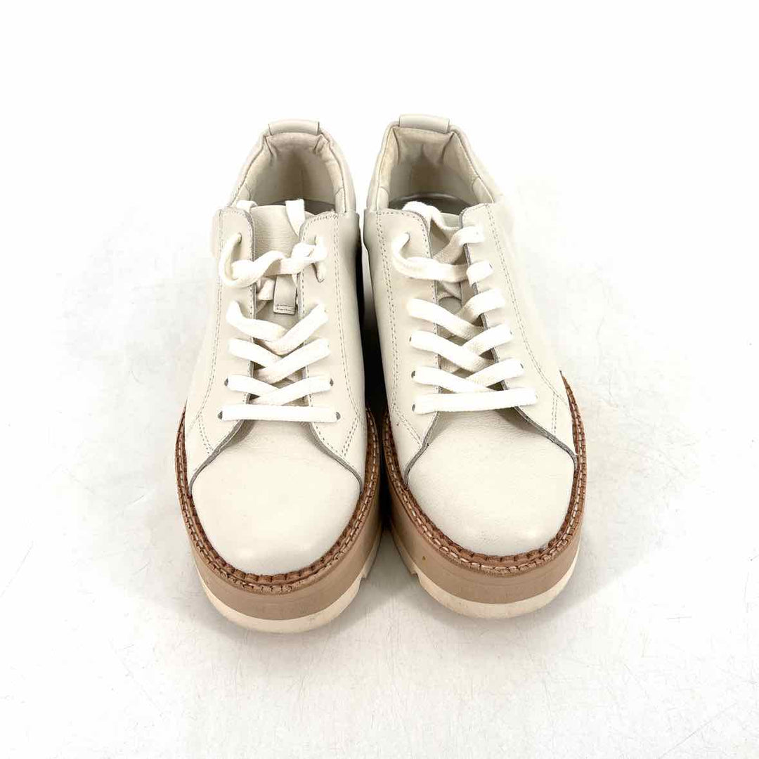 Shoe Size 8.5 Dolce Vita Ivory Leather Sneakers