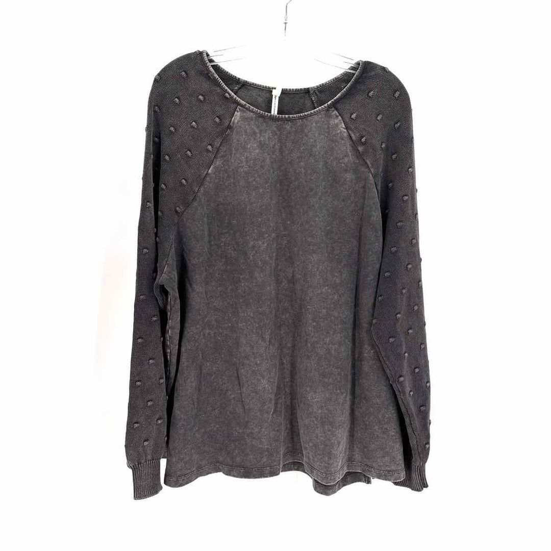 Size 2X Gray Sweater
