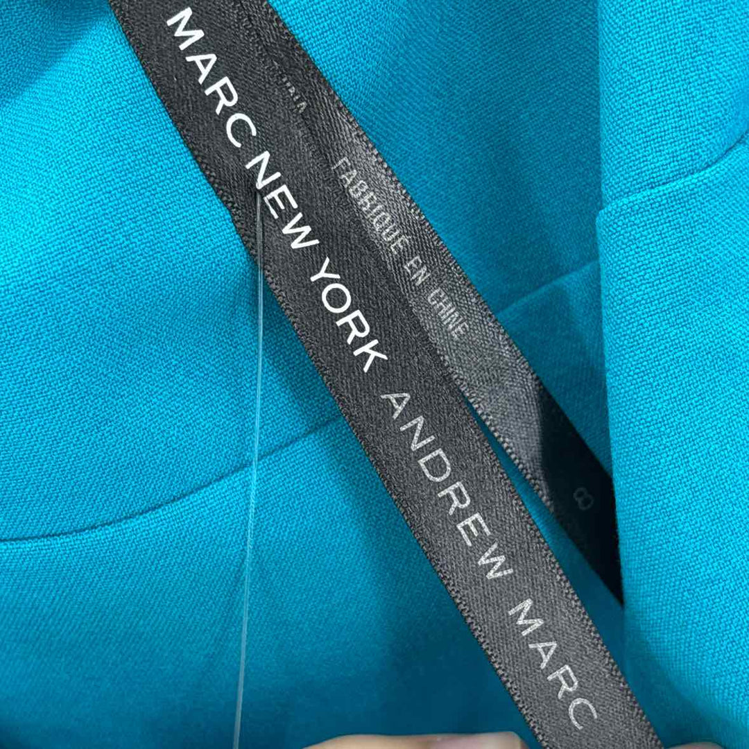 Size 8 Andrew Marc Teal Dress