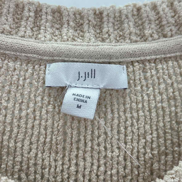 Size M J JILL Tan Sweater