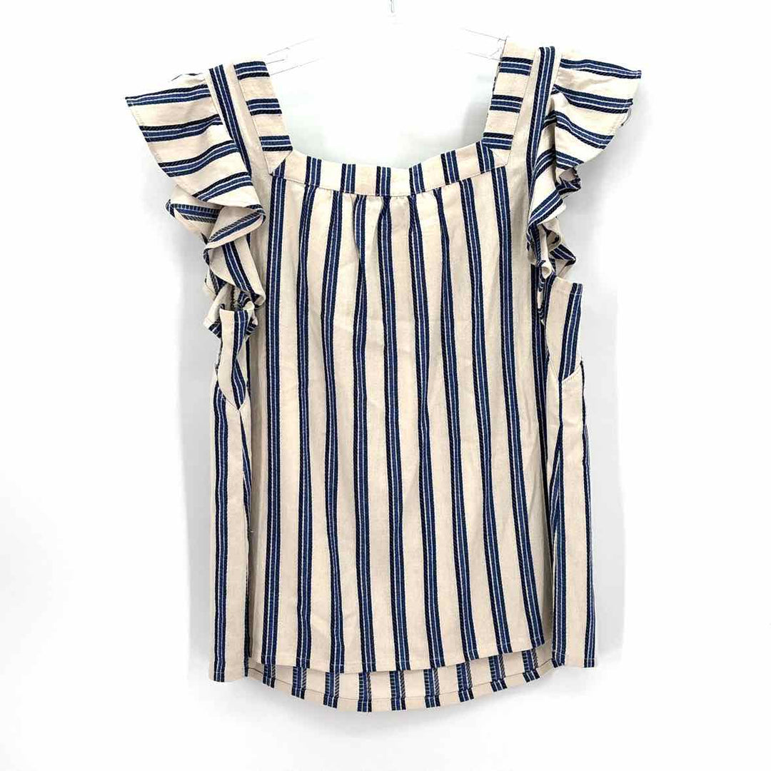 Size XS Blue Print Shirt