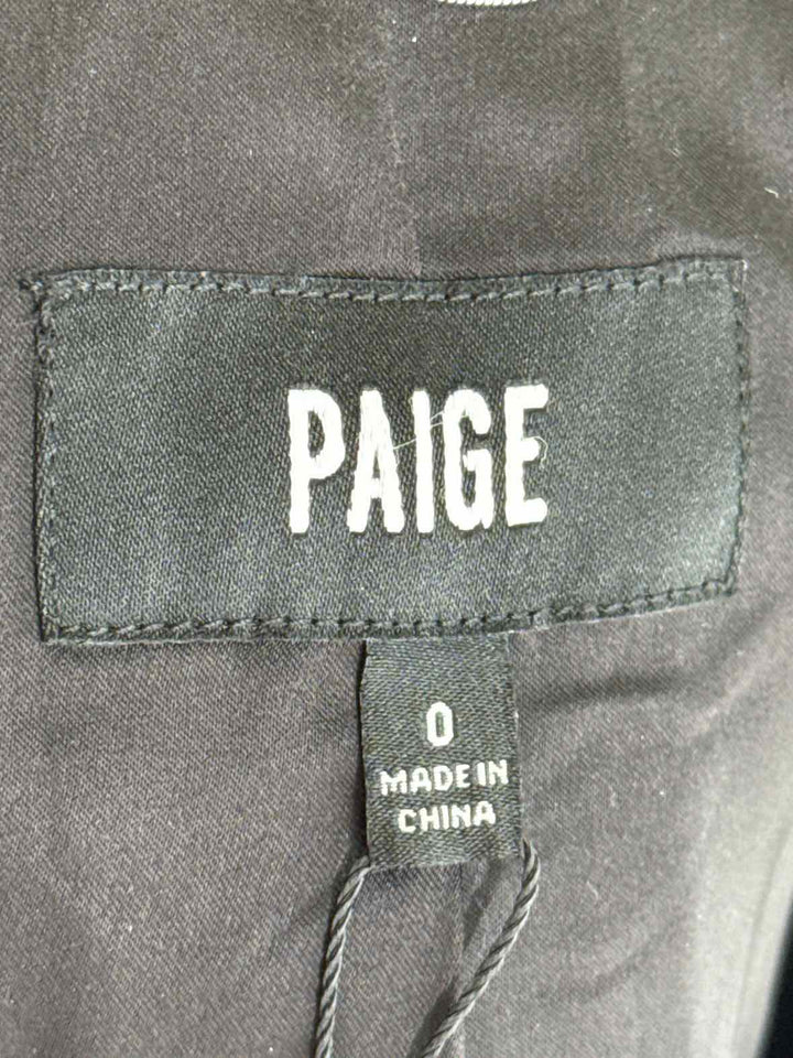 Size 0 PAIGE Gray Luxury - Blazer